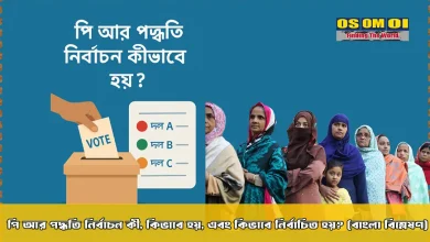 পি আর পদ্ধতি নির্বাচন কী