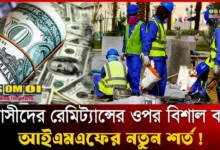 IMF প্রবাসীদের আয়ের ওপর কর বসাতে চায়