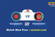 Bangladesh vs Afghanistan