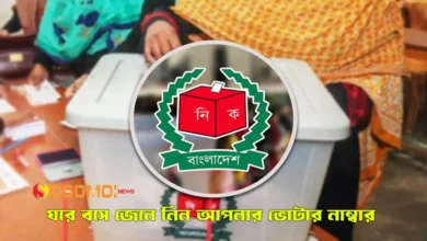 নির্বাচন ভোটার নাম্বার